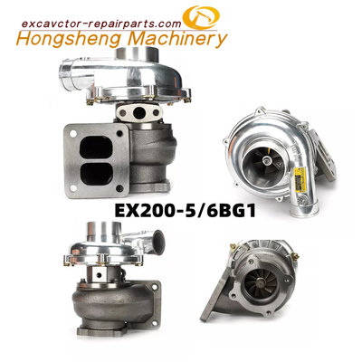 Ex200-6 Zx200 Zax230 Zax240 Motor 6BG1 için 114400-3770 Ekskavatör Turbo Şarjı