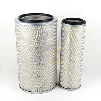 AF25268 P500186 Ekskavatör Yakıt Filtresi Izgarası Sıralı 123mm AF25269 P500187
