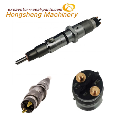 6745-11-3102 6745-12-3100 Komatsu C300-7 Motor S6D114 için Ekskavatör Yakıt Enjektörü