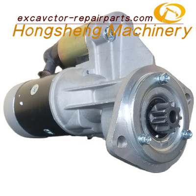 8944234520 24V 9T 3.0KW Ekskavatör Marş Motoru Kobelco SK60-3 Isuzu 4JA1 Motor